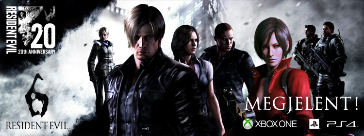 Elérhető Xbox One és PlayStation 4 konzolokon a Resident Evil 6!