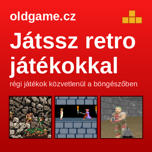 Retro és régi játékok ingyen a böngészőben