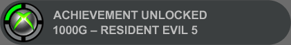 RESIDENT EVIL 5 - 1000 G