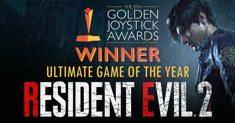 A Resident Evil 2 fölényesen nyerte Az Év Játéka díjat a Golden Joystick Awards közönségszavazásán