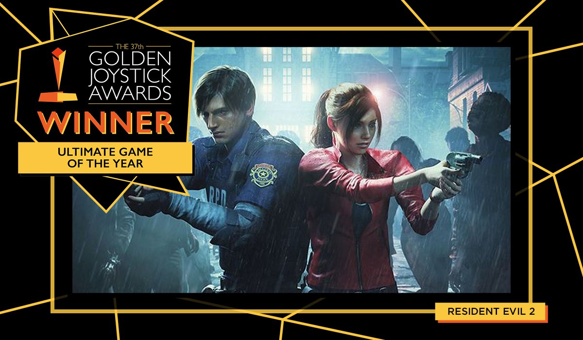 A Resident Evil 2 fölényesen nyerte Az Év Játéka díjat a Golden Joystick Awards közönségszavazásán